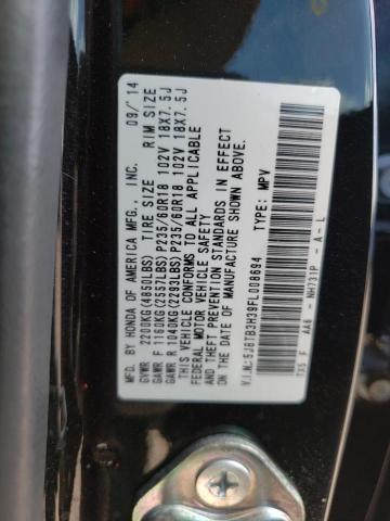 Photo 10 from auction – 2015 ACURA RDX with VIN 5J8TB3H39FL008694