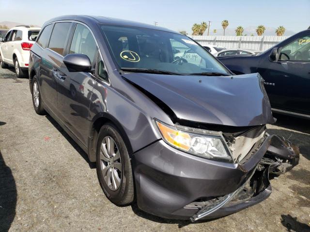 HONDA ODYSSEY EX 2015 with VIN 5FNRL5H69FB054329 - Photo from auction