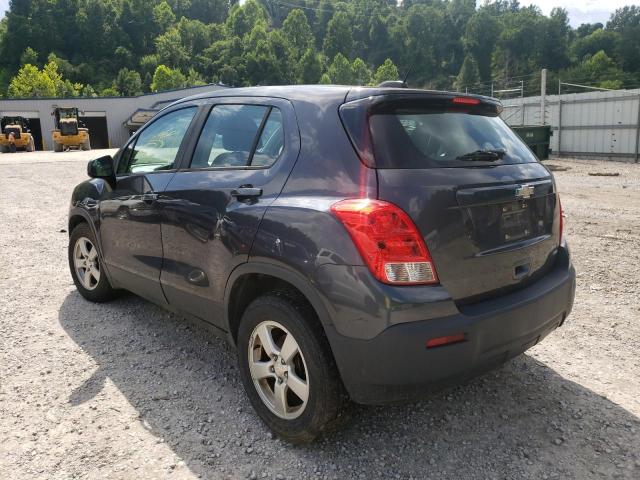 Photo 3 from auction – 2016 CHEVROLET TRAX LS with VIN 3GNCJNSB0GL263499
