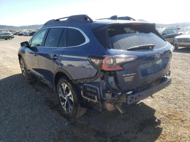 Photo 3 from auction – 2022 SUBARU OUTBACK LI with VIN 4S4BTANC4N3103688