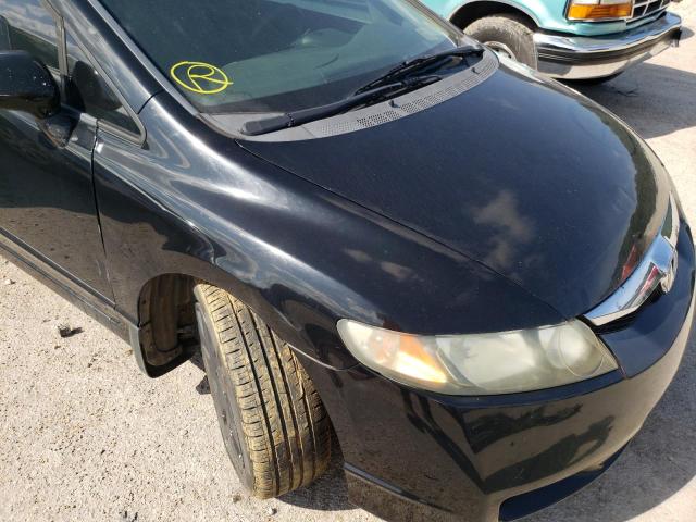 Photo 9 from auction – 2011 HONDA CIVIC LX with VIN 19XFA1F57BE026413