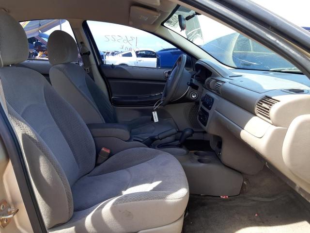 Photo 5 from auction – 2005 DODGE STRATUS SX with VIN 1B3EL46X45N555540