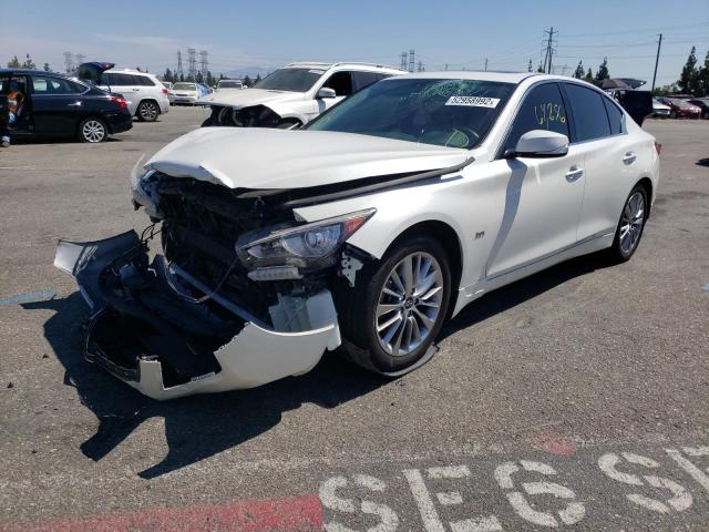 Photo 2 from auction – 2018 INFINITI Q50 LUXE with VIN JN1EV7AP1JM366705