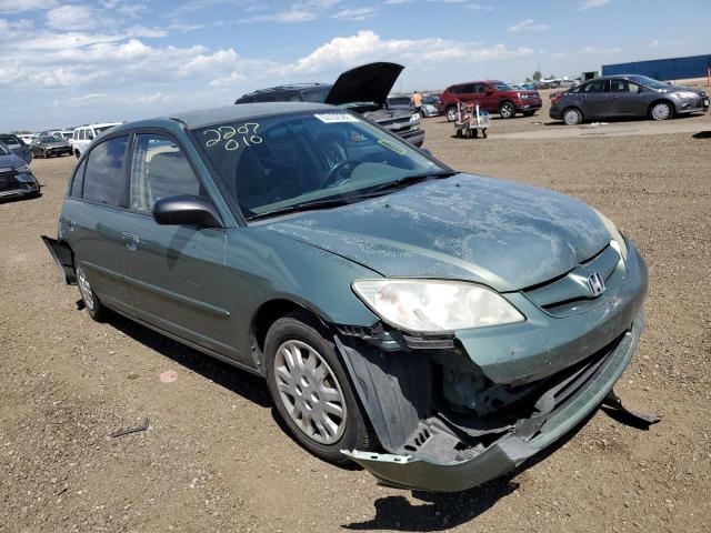 HONDA CIVIC LX 2004 with VIN 2HGES15544H640015 - Photo from auction