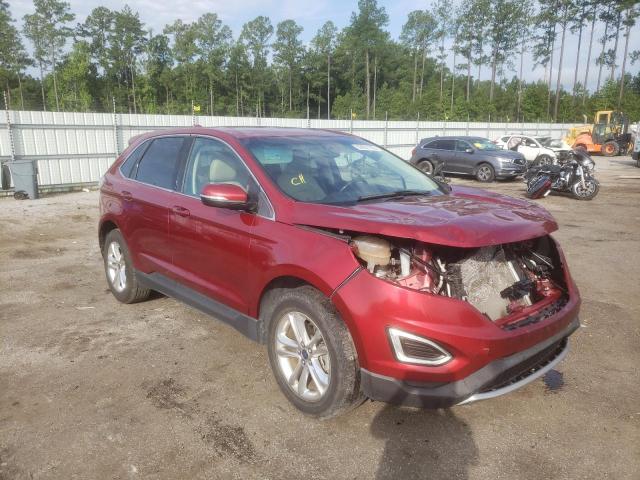 FORD EDGE SEL 2015 with VIN 2FMTK3J81FBB32314 - Photo from auction