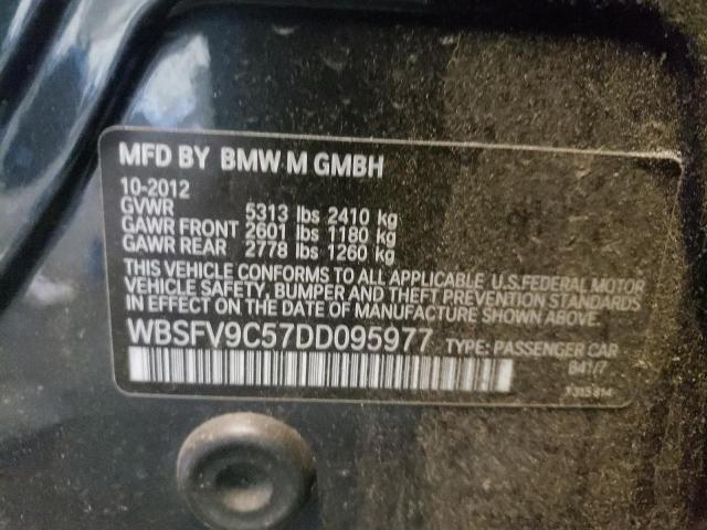 Photo 10 from auction – 2013 BMW M5 with VIN WBSFV9C57DD095977