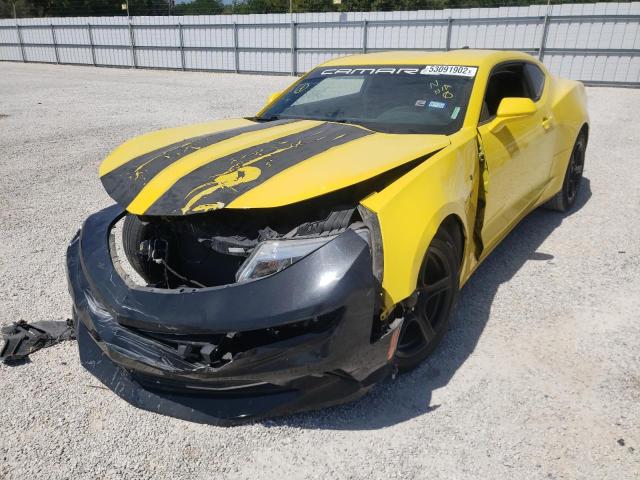 Photo 2 from auction – 2016 CHEVROLET CAMARO LT with VIN 1G1FB1RX1G0168355