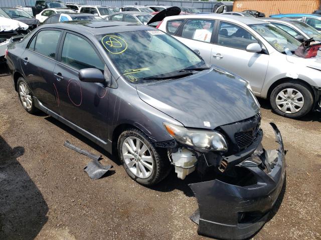 TOYOTA COROLLA BA 2010 with VIN 2T1BU4EE5AC310581 - Photo from auction