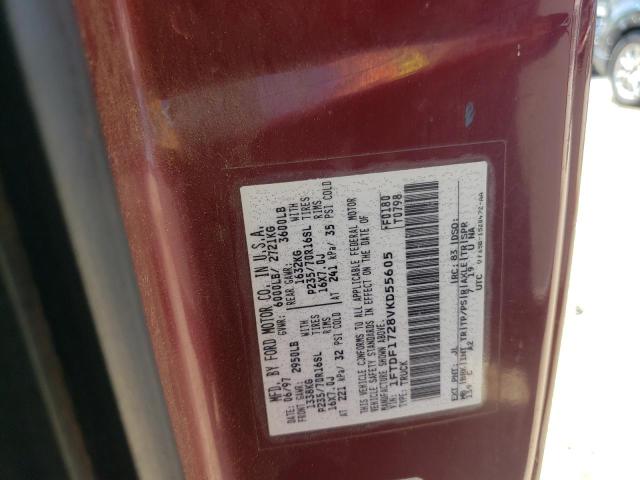 Photo 10 from auction – 1997 FORD F150 with VIN 1FTDF1728VKD55605