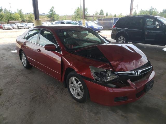 Photo 1 from auction – 2007 HONDA ACCORD EX with VIN 1HGCM56877A073514