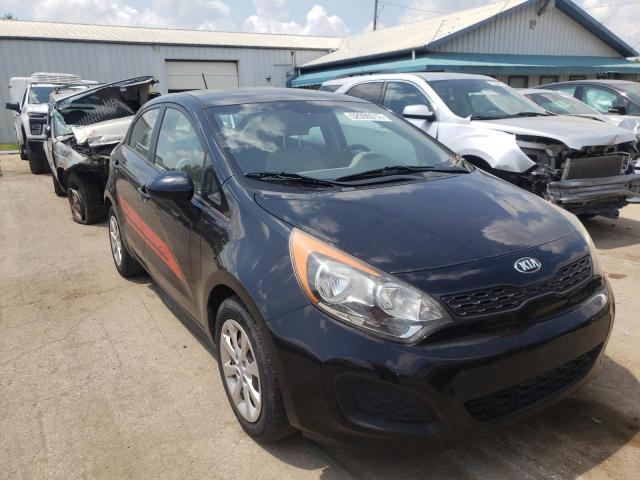 KIA RIO LX 2013 with VIN KNADM5A30D6164179 - Photo from auction