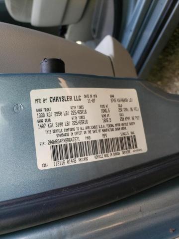 Photo 10 from auction – 2008 CHRYSLER TOWN & COU with VIN 2A8HR54PX8R647271