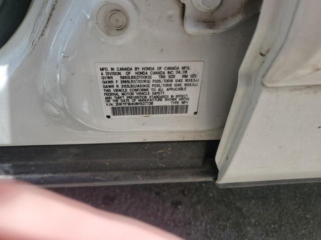 Photo 10 from auction – 2006 HONDA PILOT EX with VIN 2HKYF18406H537736