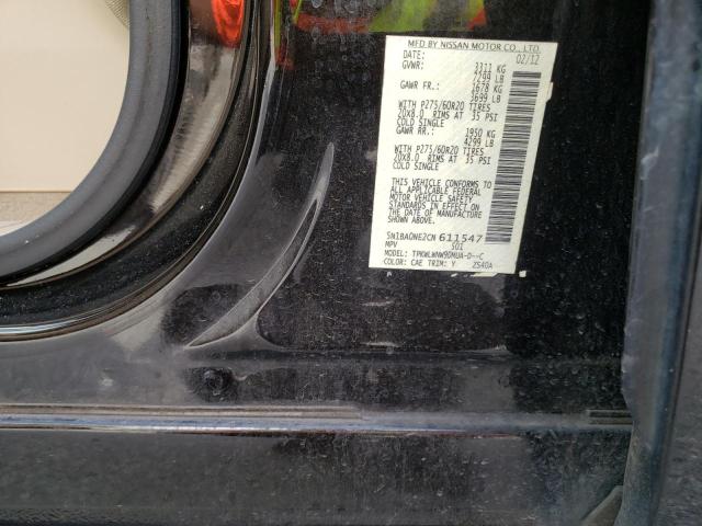 Photo 10 from auction – 2012 NISSAN ARMADA SV with VIN 5N1BA0NE2CN611547