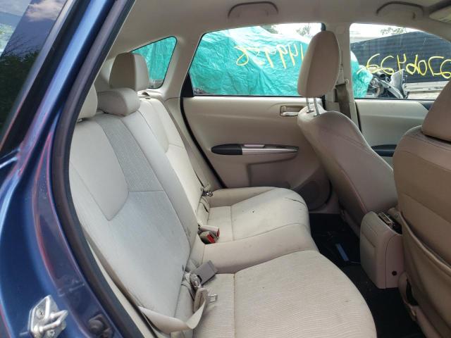 Photo 6 from auction – 2010 SUBARU IMPREZA OU with VIN JF1GH6D6XAH802718