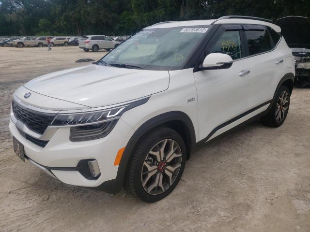 Photo 2 from auction – 2021 KIA SELTOS SX with VIN KNDETCA24M7218115