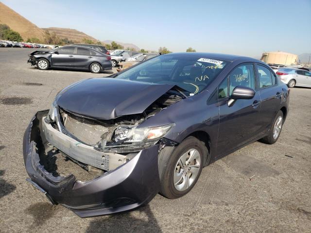 Photo 2 from auction – 2015 HONDA CIVIC LX with VIN 19XFB2F5XFE241437