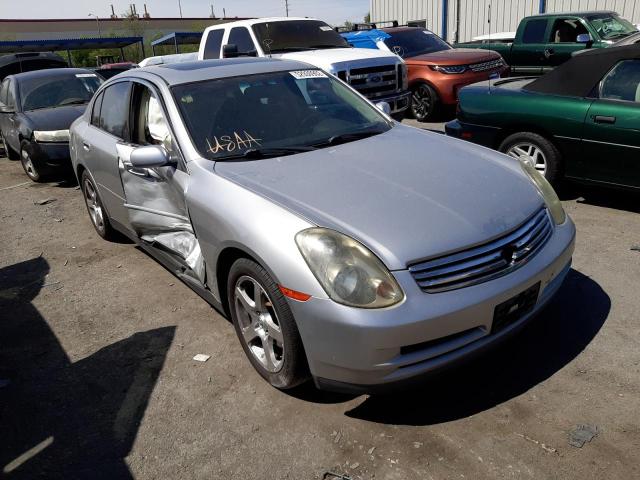 INFINITI G35 2003 with VIN JNKCV51E53M334154 - Photo from auction