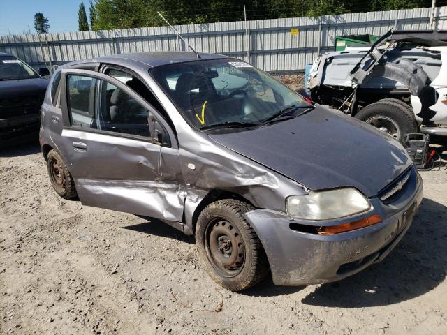 CHEVROLET AVEO BASE 2008 with VIN KL1TD66638B097444 - Photo from auction