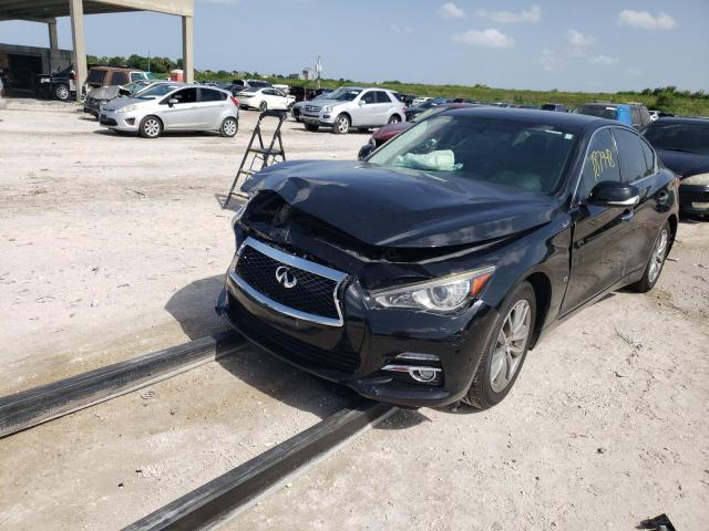 Photo 2 from auction – 2014 INFINITI Q50 BASE with VIN JN1BV7AP5EM682410