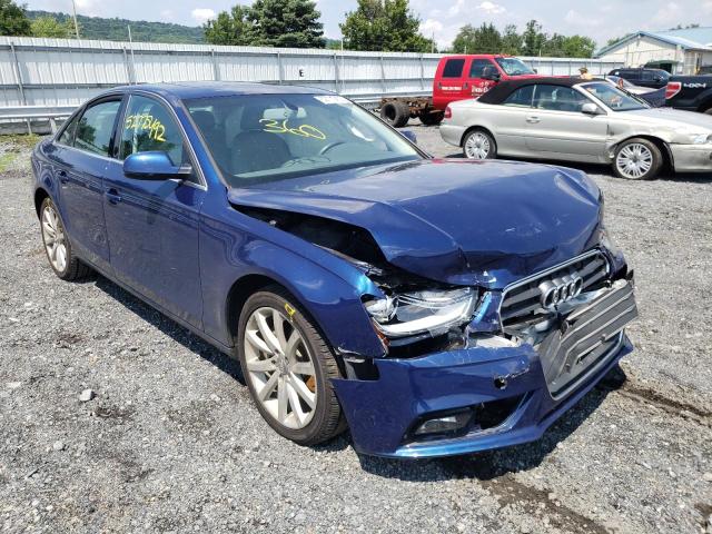 AUDI A4 PREMIUM 2013 with VIN WAUBFAFL2DN015166 - Photo from auction