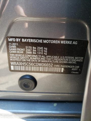 Photo 10 from auction – 2012 BMW 528 XI with VIN WBAXH5C56CDW06652