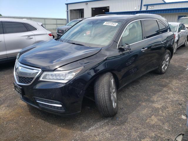 Photo 2 from auction – 2016 ACURA MDX ADVANC with VIN 5FRYD4H92GB020231
