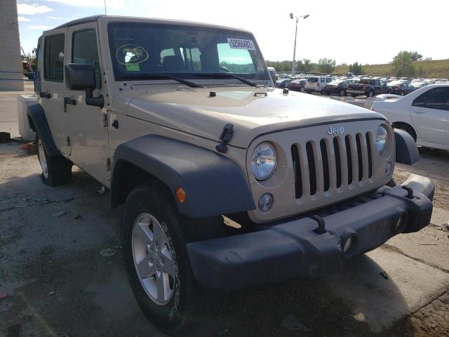 JEEP WRANGLER U 2016 with VIN 1C4BJWDG9GL317400 - Photo from auction
