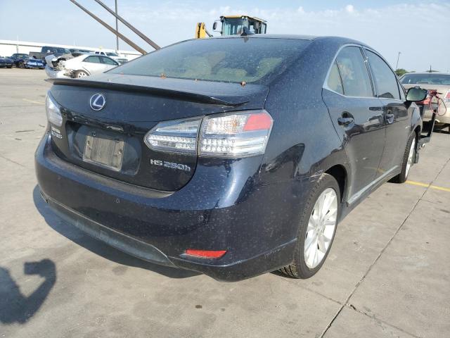 Photo 4 from auction – 2010 LEXUS HS 250H with VIN JTHBB1BA8A2033878