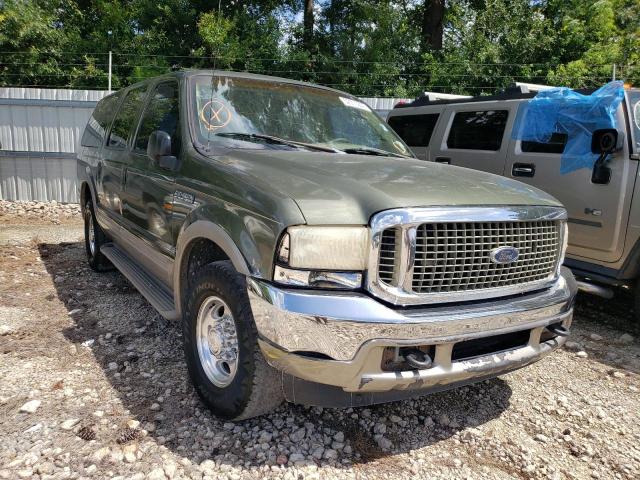 FORD EXCURSION 2000 with VIN 1FMNU42L3YEC87210 - Photo from auction