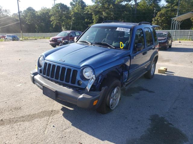 Photo 2 from auction – 2006 JEEP LIBERTY SP with VIN 1J4GL48K76W226071