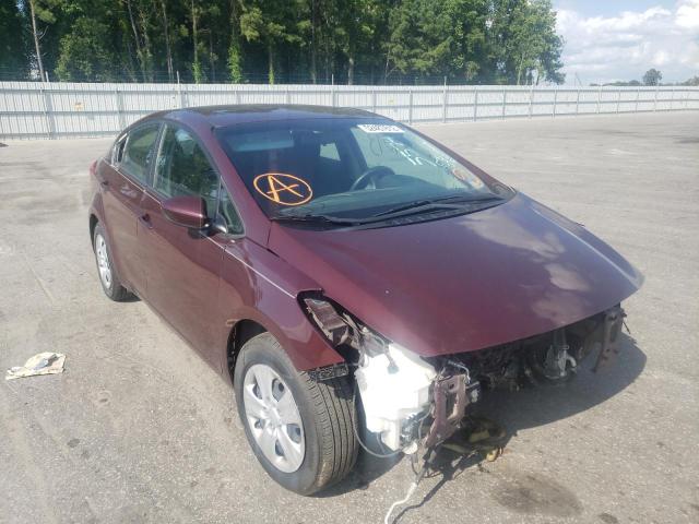 KIA FORTE LX 2018 with VIN 3KPFK4A74JE190031 - Photo from auction