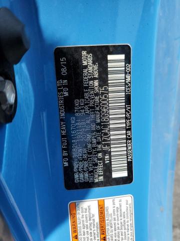 Photo 10 from auction – 2016 SUBARU BRZ 2.0 LI with VIN JF1ZCAC18G9600575