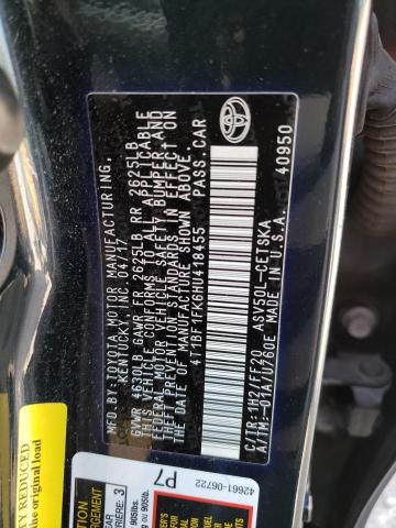 Photo 10 from auction – 2017 TOYOTA CAMRY LE with VIN 4T1BF1FK6HU418455