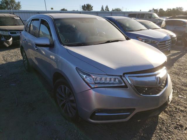 ACURA MDX TECHNO 2015 with VIN 5FRYD4H4XFB025759 - Photo from auction