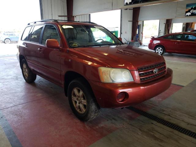 TOYOTA HIGHLANDER 2002 with VIN JTEHF21A520078258 - Photo from auction