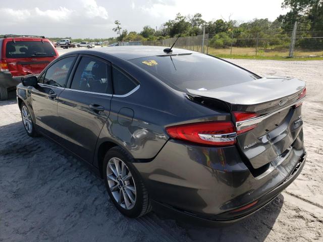 Photo 3 from auction – 2017 FORD FUSION SE with VIN 3FA6P0LU7HR309714