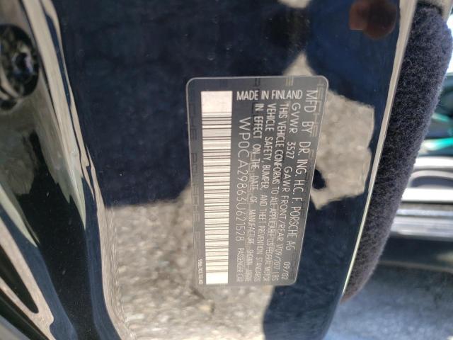 Photo 10 from auction – 2003 PORSCHE BOXSTER with VIN WP0CA29863U621528