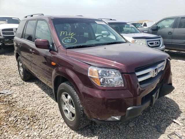 HONDA PILOT EXL 2008 with VIN 5FNYF18538B048189 - Photo from auction