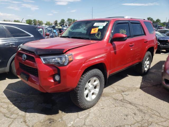 Photo 2 from auction – 2015 TOYOTA 4RUNNER SR with VIN JTEBU5JR9F5243241