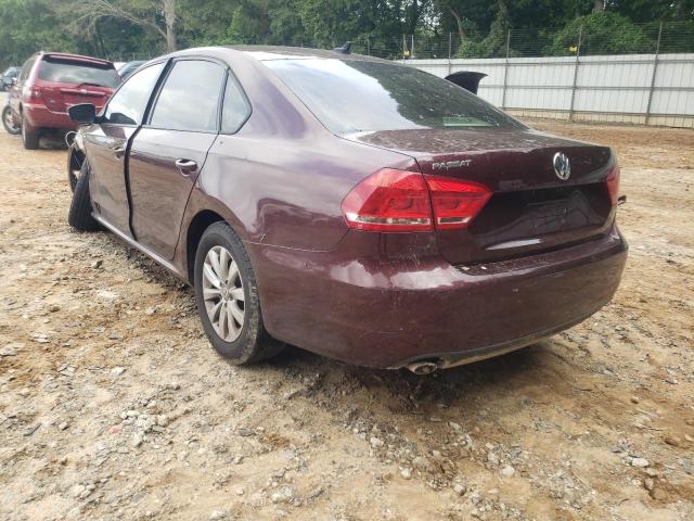 Photo 3 from auction – 2014 VOLKSWAGEN PASSAT S with VIN 1VWAP7A33EC017363