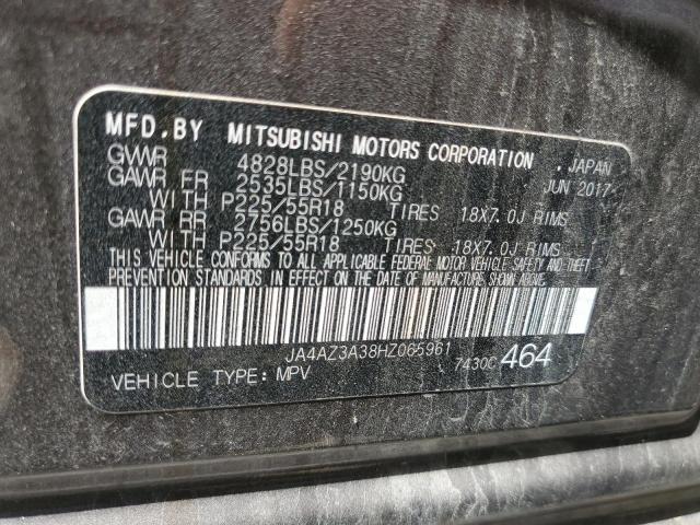 Photo 10 from auction – 2017 MITSUBISHI OUTLANDER with VIN JA4AZ3A38HZ065961