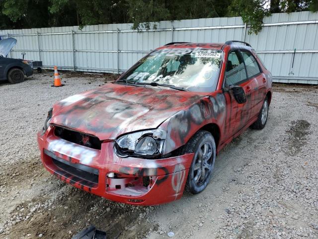 Photo 2 from auction – 2004 SUBARU IMPREZA TS with VIN JF1GG65534G817113