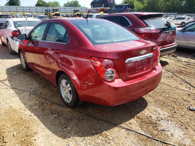 Photo 3 from auction – 2014 CHEVROLET SONIC LT with VIN 1G1JC5SH5E4200991