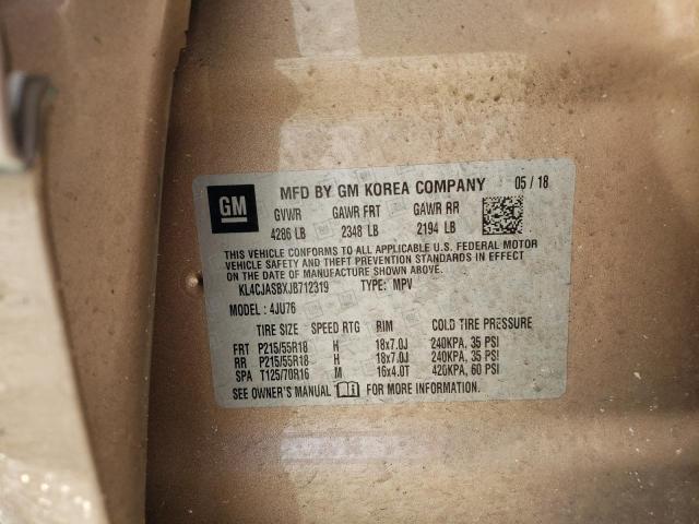 Photo 10 from auction – 2018 BUICK ENCORE PRE with VIN KL4CJASBXJB712319