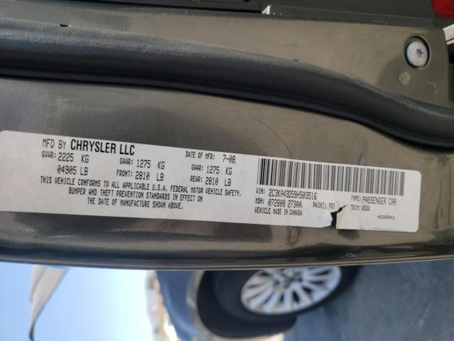 Photo 10 from auction – 2009 CHRYSLER 300 LX with VIN 2C3KA43D59H503516