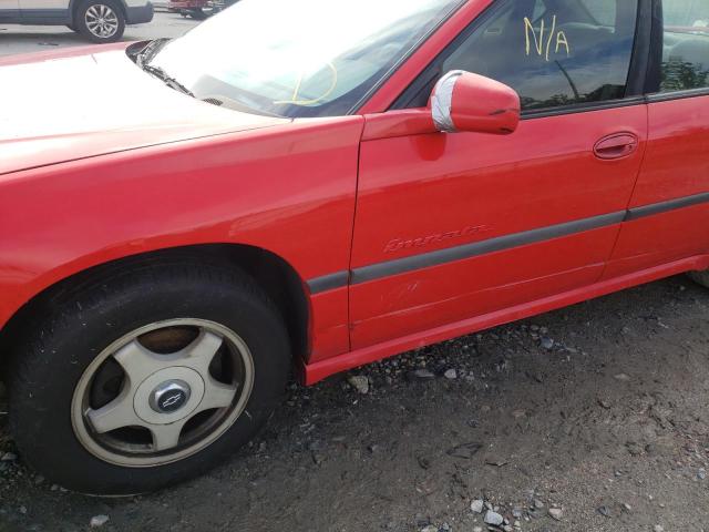 Photo 9 from auction – 2000 CHEVROLET IMPALA LS with VIN 2G1WH55K8Y9198072