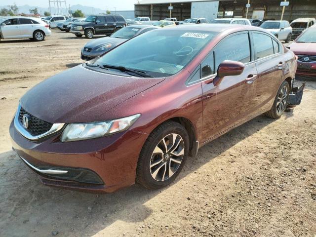 Photo 2 from auction – 2014 HONDA CIVIC EX with VIN 19XFB2F84EE066515