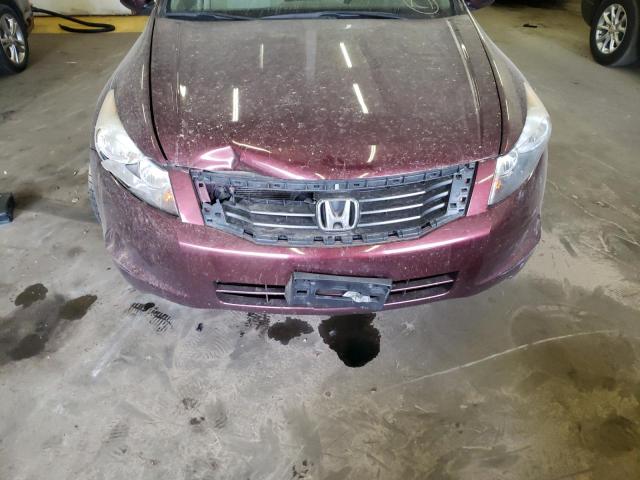 Photo 9 from auction – 2008 HONDA ACCORD LXP with VIN JHMCP26428C062071