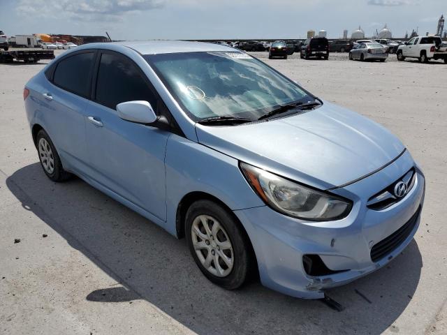 HYUNDAI ACCENT GLS 2013 with VIN KMHCT4AE1DU453625 - Photo from auction